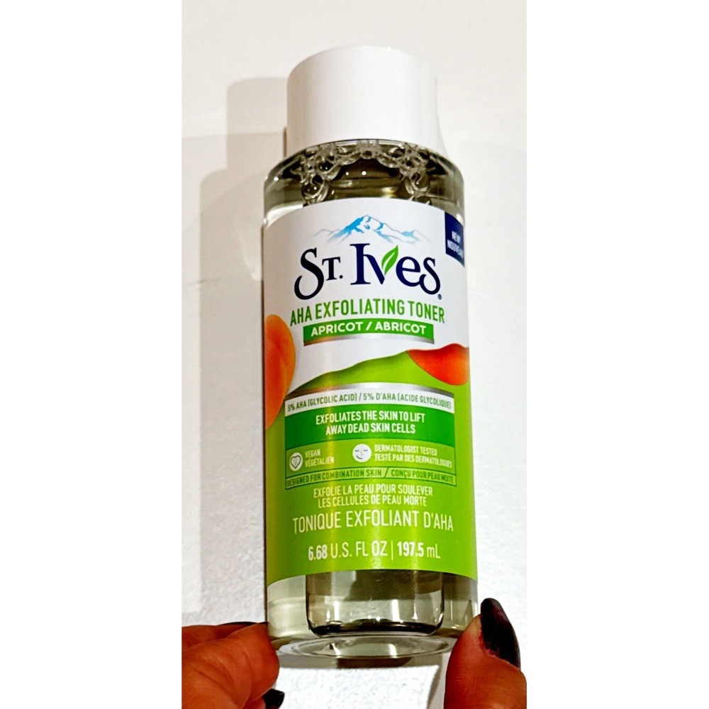 St. Ives Apricot‎ AHA Exfoliating Toner 6.68OZ